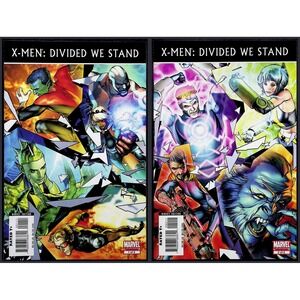 X-Men Divided We Stand Comic Books Lot 1-2 Complete Set Marvel